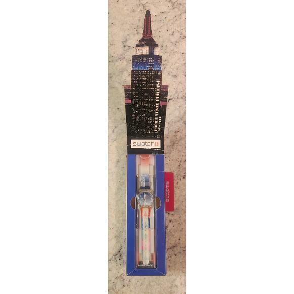 Swatch Watch EMPIRE STATE BUILDING BOX GK309PACK 1999 Limited Packagings NOS - Picture 3 of 17